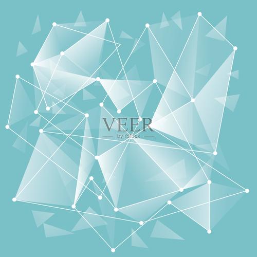 背景平面设计三角形logo传单封面海报横幅矢量插图插画图片素材